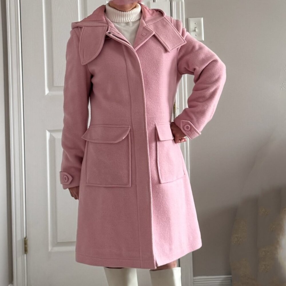 Wool Pink Coat